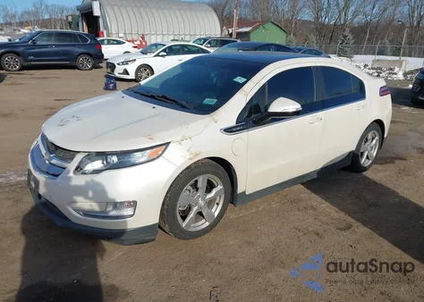 2012 Chevrolet Volt из США, поврежденный, VIN 1G1RB6E41CU113039